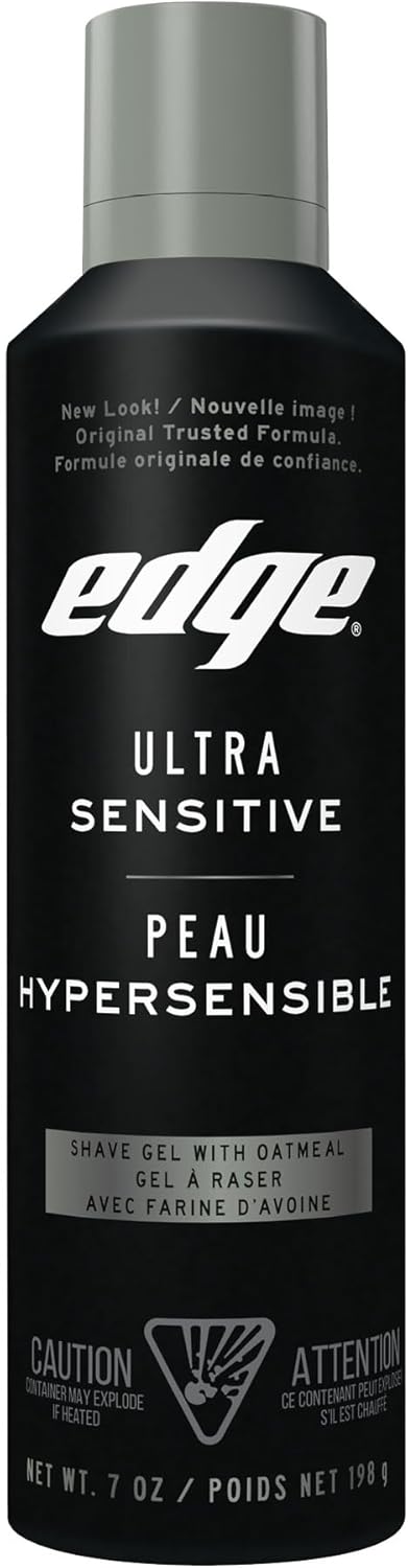 Edge Ultra Sensitive Skin Unscented Shaving Gel, 198g