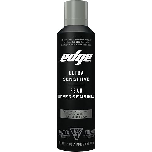 Edge Ultra Sensitive Skin Unscented Shaving Gel, 198g