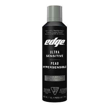 Edge Ultra Sensitive Skin Unscented Shaving Gel, 198g