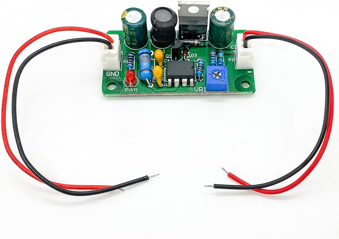 High Voltage DC-DC Boost Power Supply Converter Module for Vintage Vacuum Nixie Tube, Magic Eye 6E2 Level Indicator 9V-12VDC Input, 80V-380VDC Output (Green)
