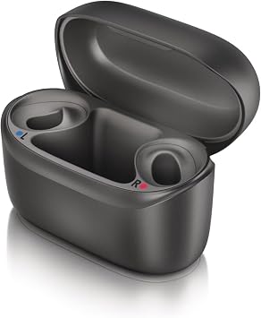 Unitron RIC S Charger Go for Moxi Smile Hearing Aids Portable Magnetic Charging Case with Secure Pull-in Docking On-the-Go Power for Unitron Moxi Smile Models