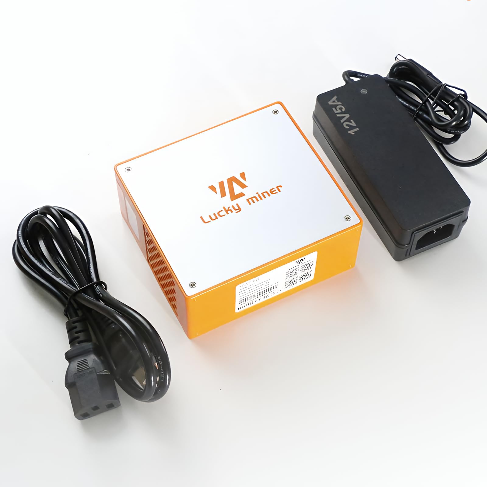 Lucky Miner LG07 Scrypt Miner per Litecoin & Dogecoin | Hardware per mining di criptovalute ad alta efficienza energetica con WiFi, basso consumo energetico (circa 25 W), design compatto per uso
