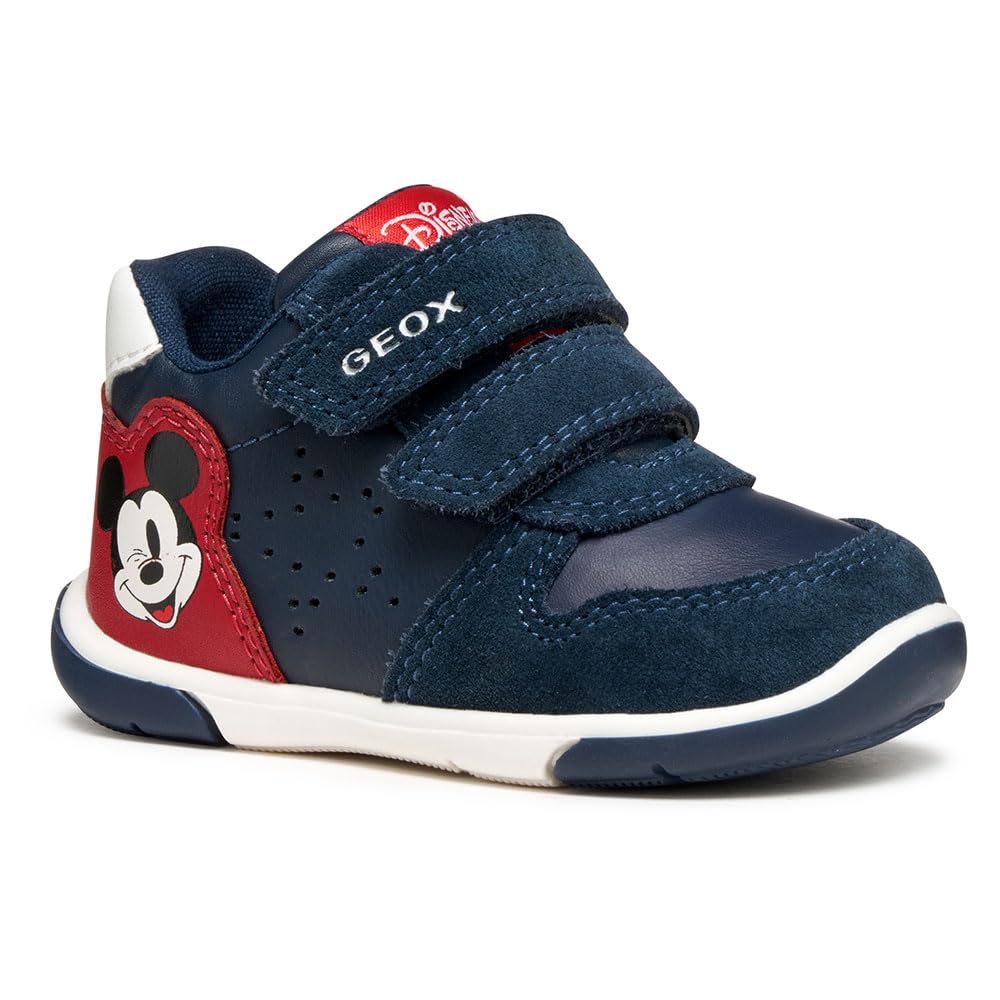 Geox B Zapito Boy, First Walker Shoe Bimbo 0-24, Marina Rossa, 23 EU