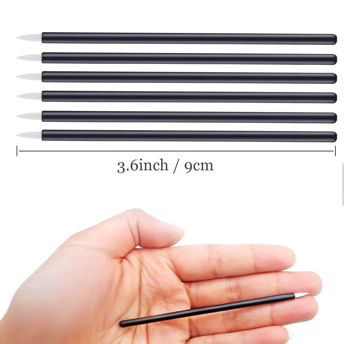Disposable Eyeliner Brush Eye shadow Applicator Fine Point Eye Liner Pens