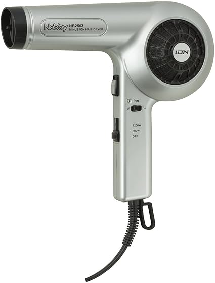 Amazon ノビー Nobby マイナスイオンヘアドライヤー Nb2503 シルバー テスコム ヘアドライヤー