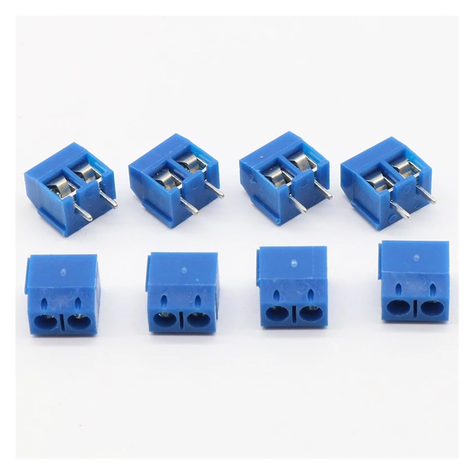 QMKADFQXF 20 PCS KF301-5.0-2P KF301-3P Pitch 5.0mm KF301-2P Straight Pin PCB 2 Pin 3 Pin Screw Terminal Block Connector