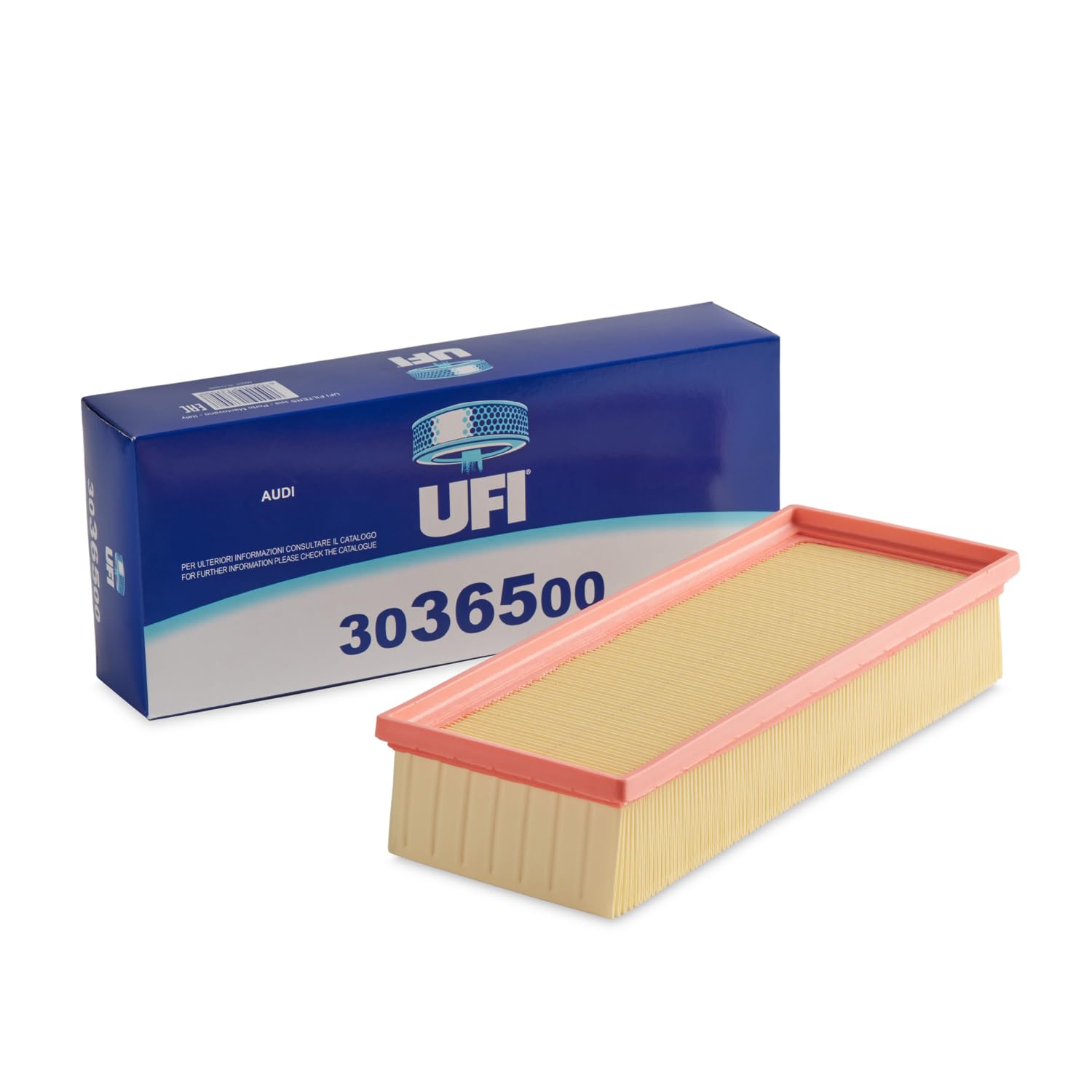 Filtre à Air UFI 30.187.00 - Compatible Audi, Seat, Skoda, Volkswagen