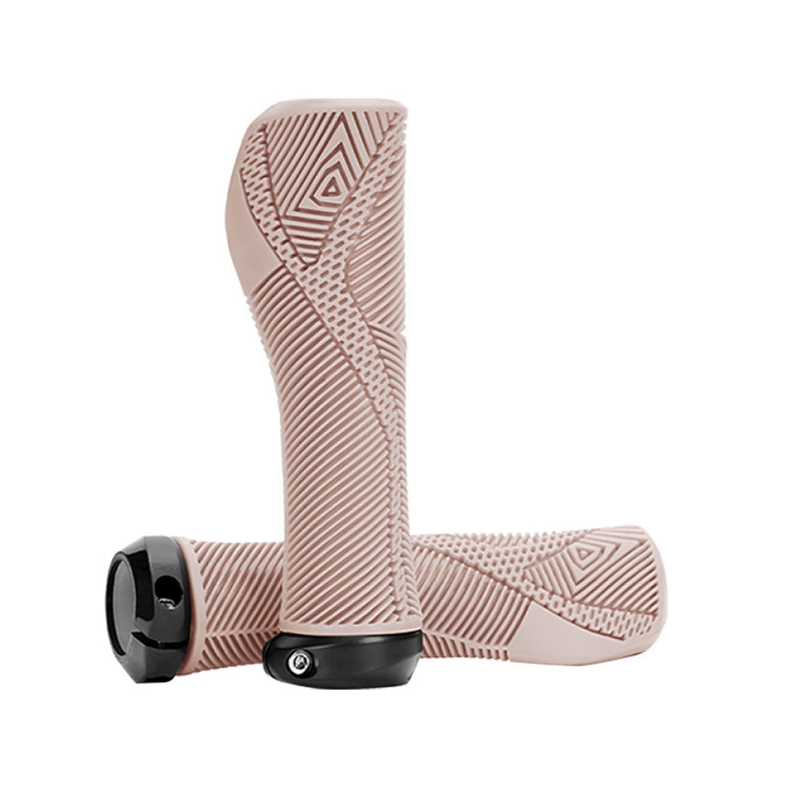Tsophreniq 1pair Antiskid Bicycles Handlebars Grip Ergonomic Bike Handlebars Covers for Various Bike Models Shocked Absorbing Handle Grips