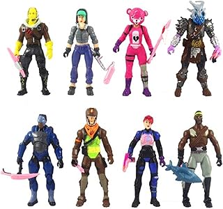 Sponsored Ad - 8 Pcs Fort&Game Night Cake Topper fingure Characters Video Game Action Figure Toys Premium Cake Toppers Par...