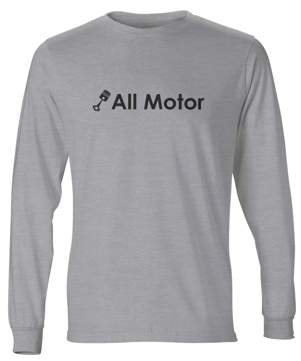 ShirtLoco Men's All Motor Long Sleeve T-Shirt