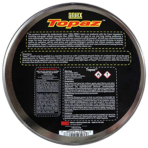 Ardex Topaz Paste Wax 4206 cera pasta 16 oz miniatura 3