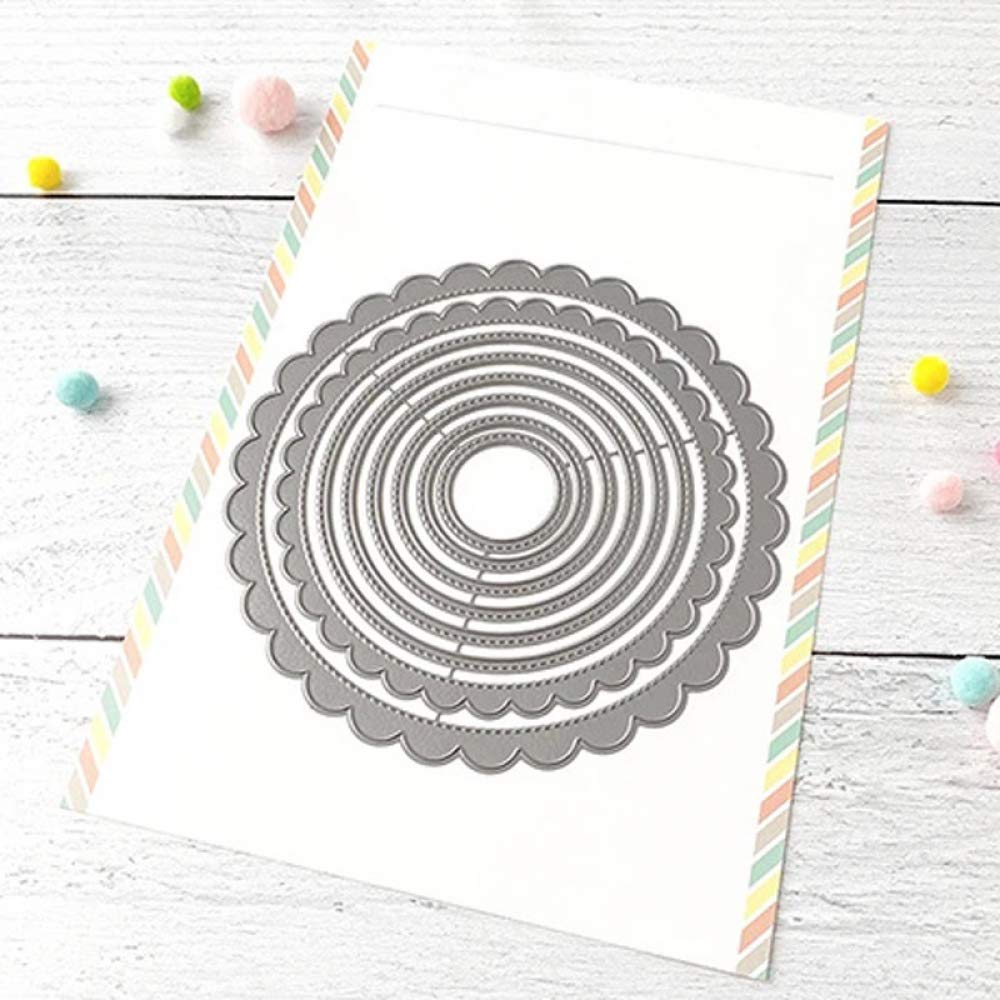 Fustelle Metalliche Per Carrozzina – Stencil Per Goffratura, Scrapbooking E Biglietti Fai Da Te, In Acciaio Al Carbonio, 7,3 X 7 Cm
