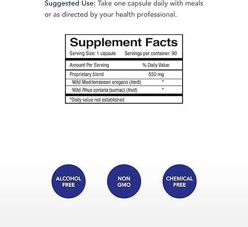 Miniatura 2 de Physician's Strength Wild Oregano-Plus - 90 cápsulas - Apoya el sistema inmunológico saludable, la digestión y los huesos y las articulaciones - Sin