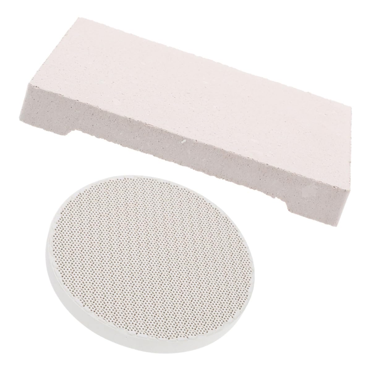Panneau de soudure pour bijoux en gypse blanc structure alvéolée TEHAUX