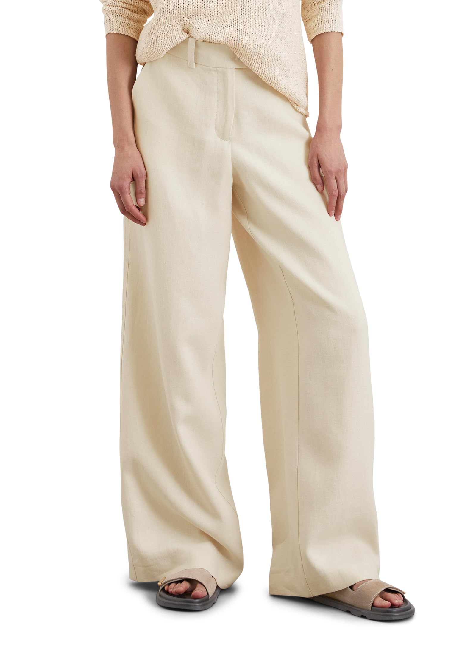 Marc O'Polo Damen Anzughose elegant Wide Fit