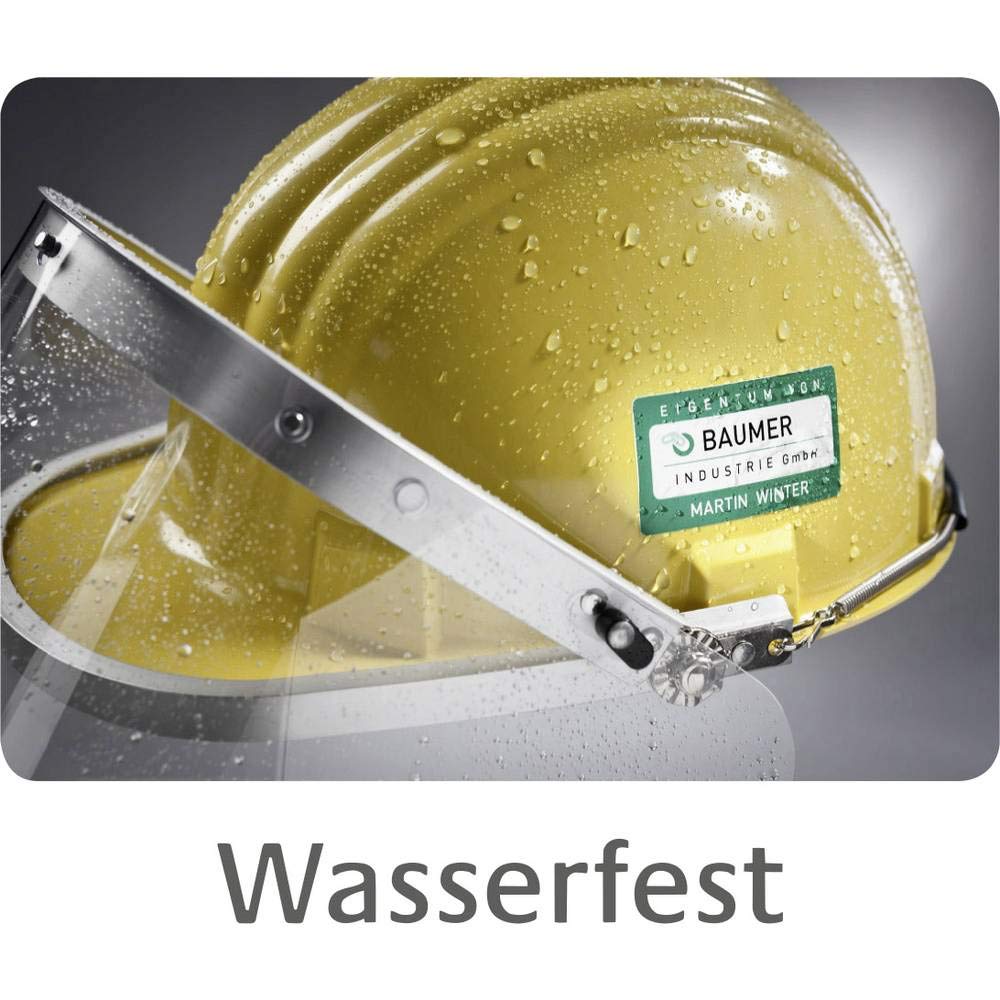 AVERY Zweckform L7917-40 Strapazierfähige Folienetiketten (40 Aufkleber, 210x297mm auf A4, extrem stark selbstklebend, für schwierige Oberflächen, bedruckbare Outdoor Klebefolie) 40 Blatt, weiß