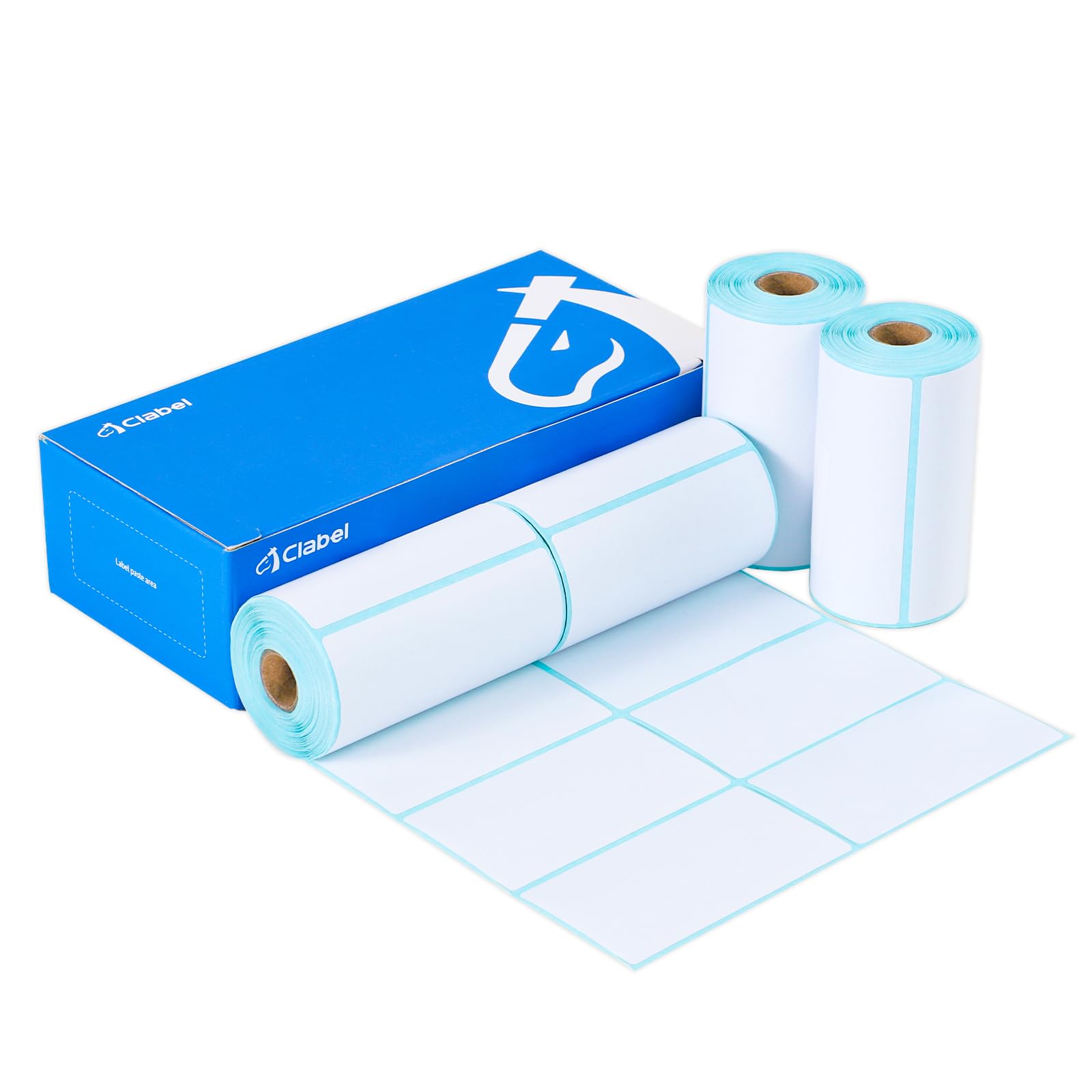 Papier thermique autocollant 70 x 40 mm pour impression nette d'envois - 8