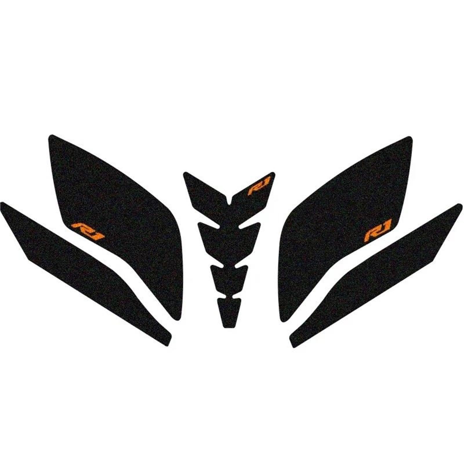 Slimes Color9 Motorcycle Side Fuel Tank Pads Protector Stickers Grip Traction Pad For Yamaha Yzf R1 R1m Yzfr1 2015-2021(Color9)