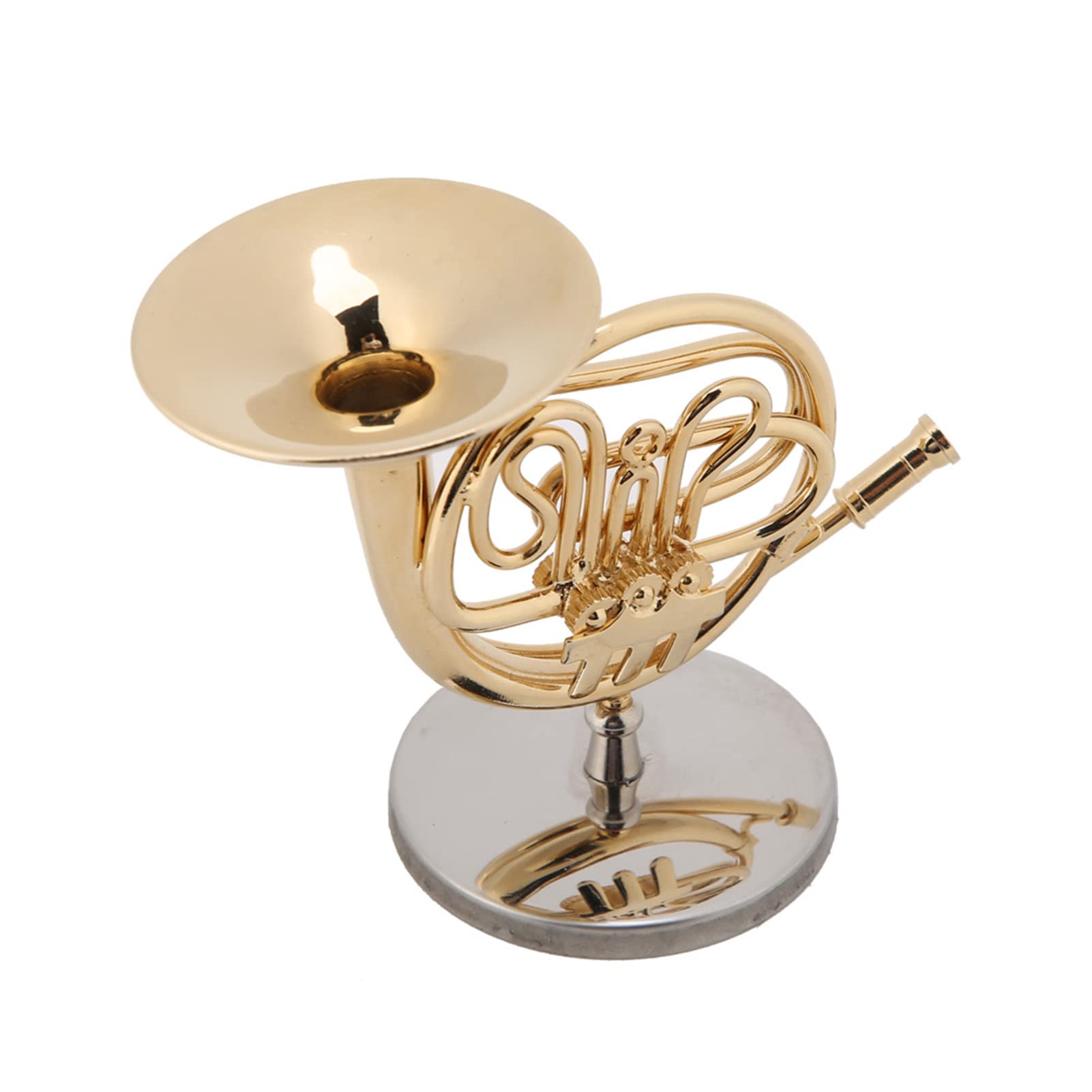 Amazon.co.jp: ゴールド フレンチ ホルン 楽器 ミニチュア レプリカ