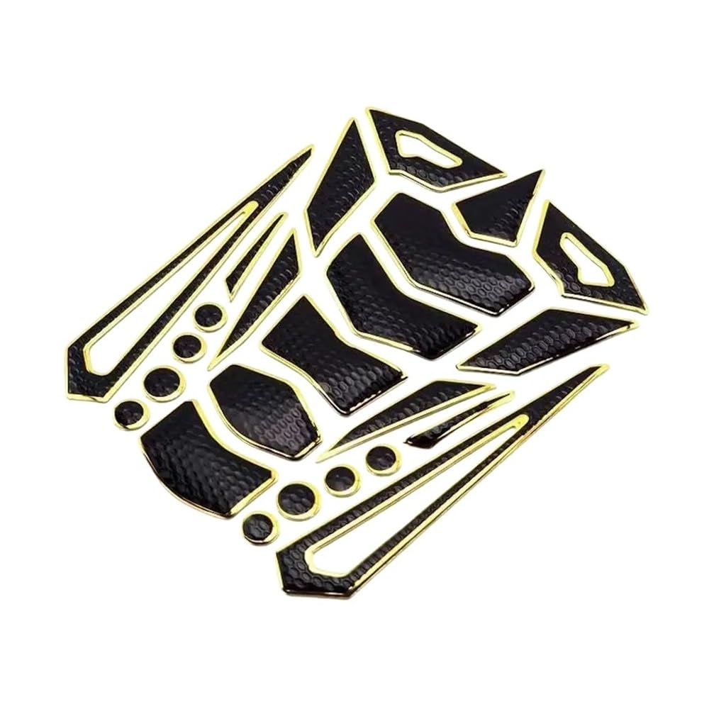 Fuel Tank Stickers Universal Fuel Tank Sticker Motorcycle Pad Mat Oil Gas Protector Cover Decal Decoration