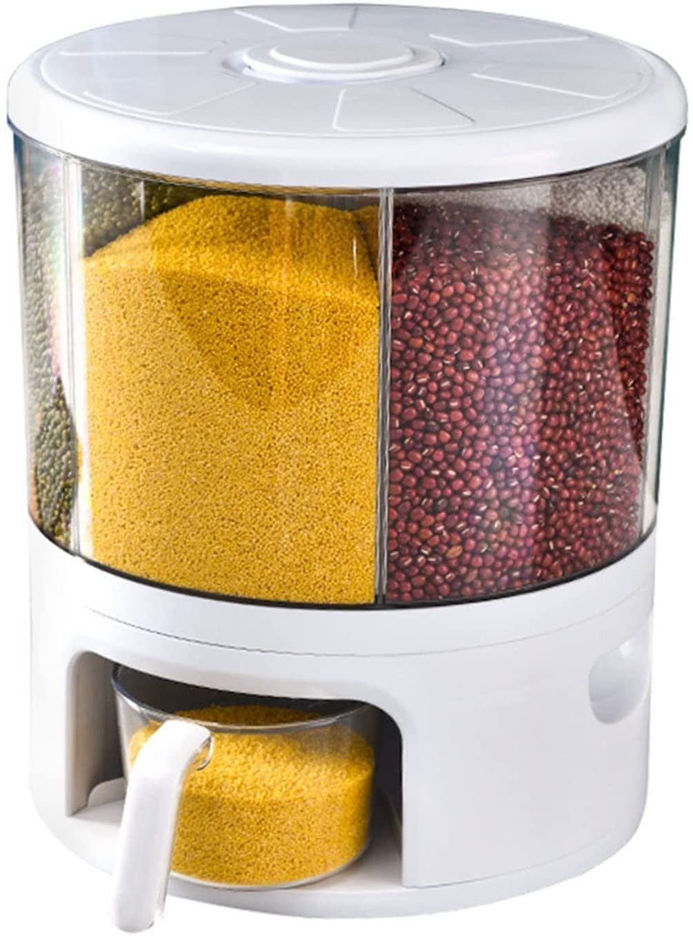 Amazon｜ドライフード用シリアルディスペンサー気密容器
