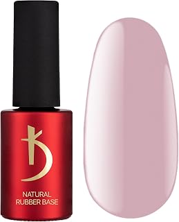 Kodi Professional Natural Rubber Base Gel - Pink Base Coat Semipermanentes Nude para Uñas UV LED - Base Esmaltes Semipermanentes para uñas perfectas y duraderas 15ml
