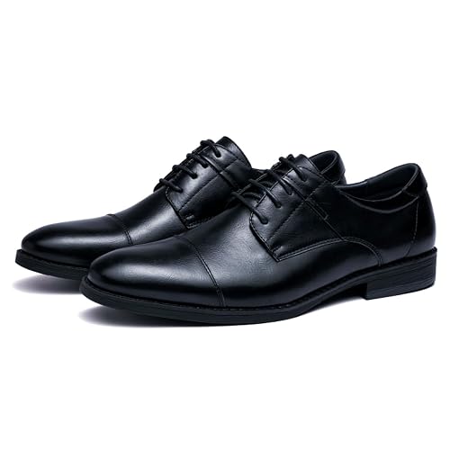 Sapatos sociais masculinos Oxford sapatos formais para homens negócios Derby sapatos confortáveis