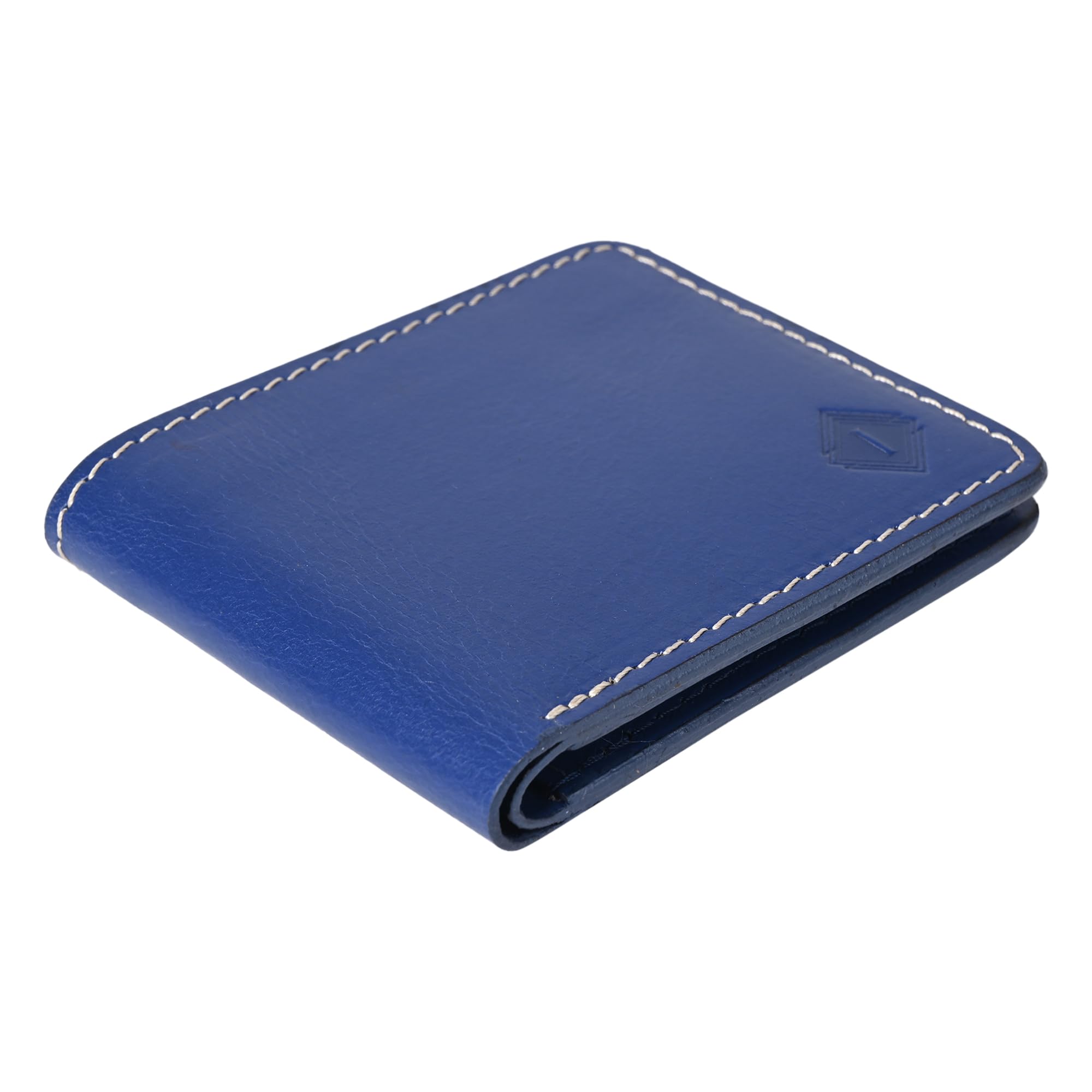 MORUCHA Portafoglio da uomo in pelle pieno fiore, con blocco RFID, portafoglio bifold in pelle invecchiata da uomo, porta carte d'identità, tasca