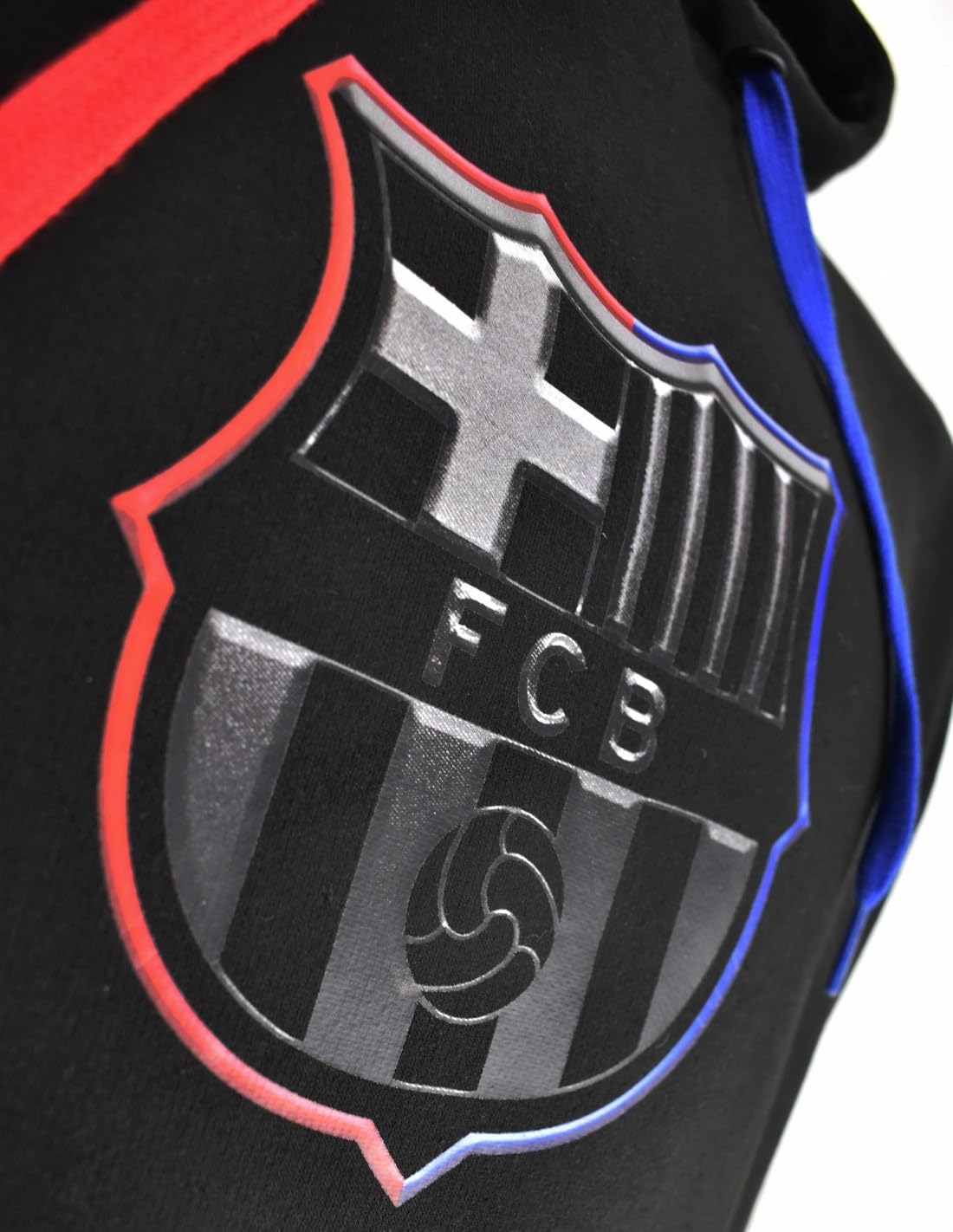 FC Barcelona Sudadera con Capucha Hoodie BARÇA EBLACK con Licencia - Adulto Talla M