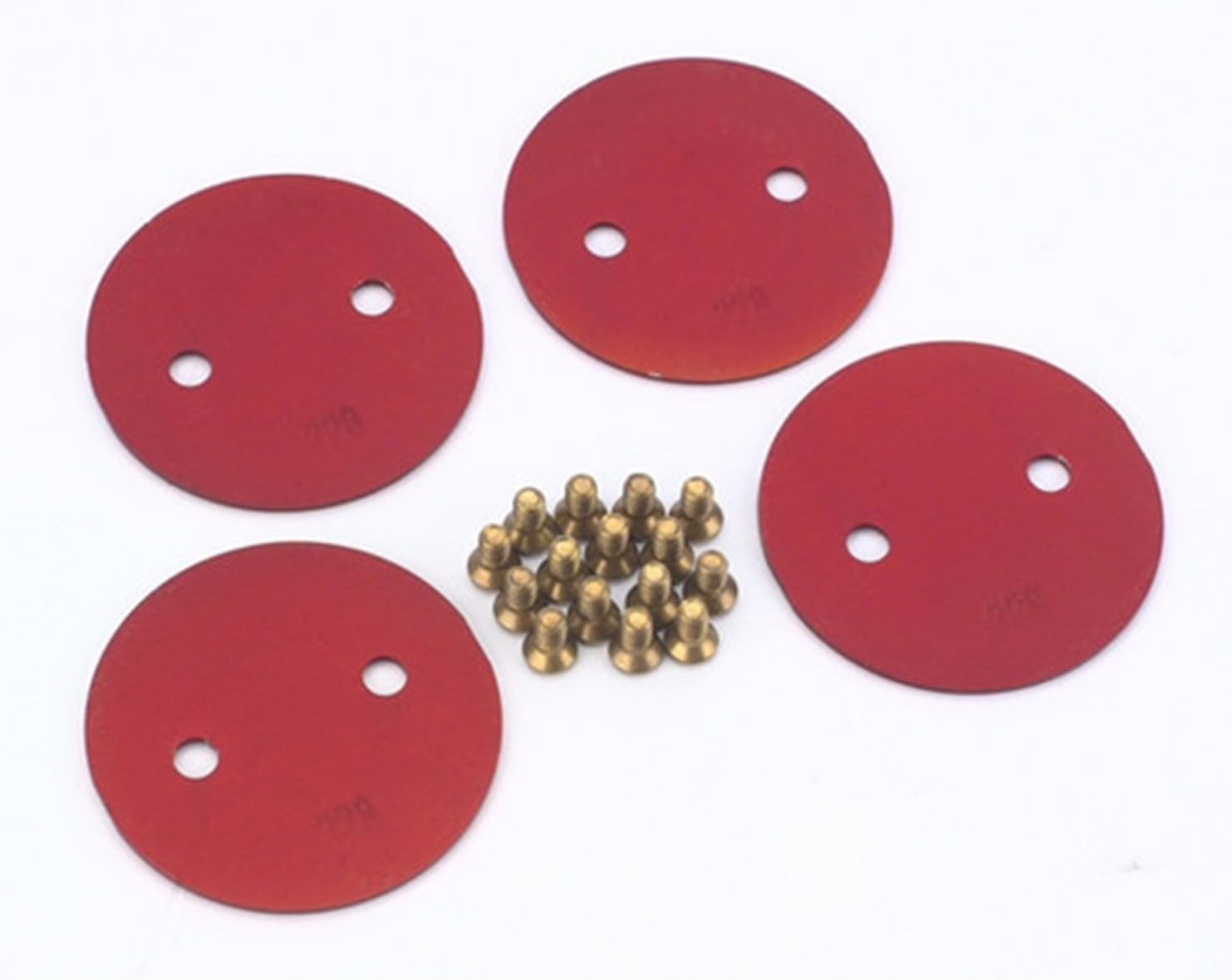 Quick Fuel Technology 9228R Red 2" Anodized Throttle Plate