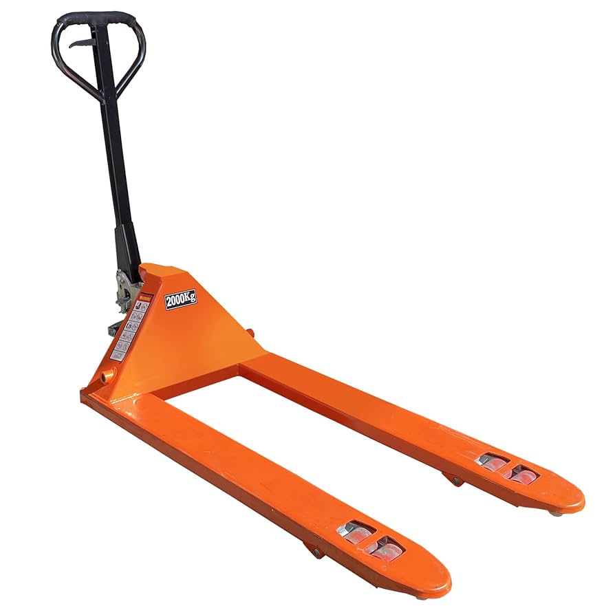 ハンドリフト　油圧式 耐荷重 2t　組み立て不要 Amazon.co.jp: 【楽々リフトアップ】 ONE STEP フォークリフト