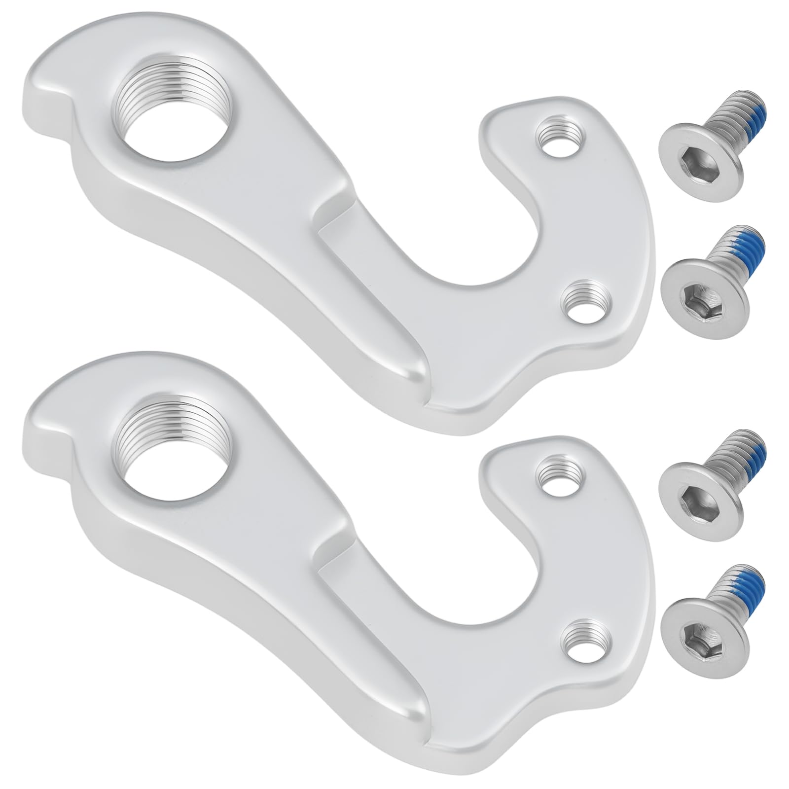 VGOL 2x Silver Rear Derailleur Hanger Replace OEM CC045 Compatible with Whyte 403 405 429 529 603 605 604 629 801 802 805 806 729