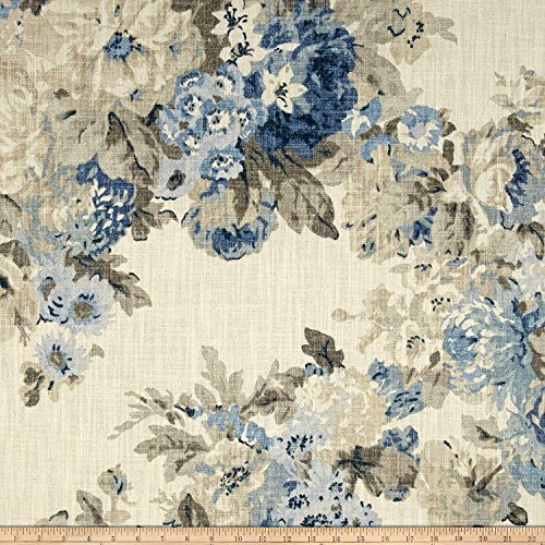 Waverly Juliet Bluebell, Fabric by the Yard