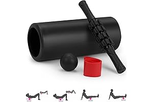 5-in-1 Foam Roller Kit: Your Essential Tool for Deep Tissue Muscle Massage and Recovery