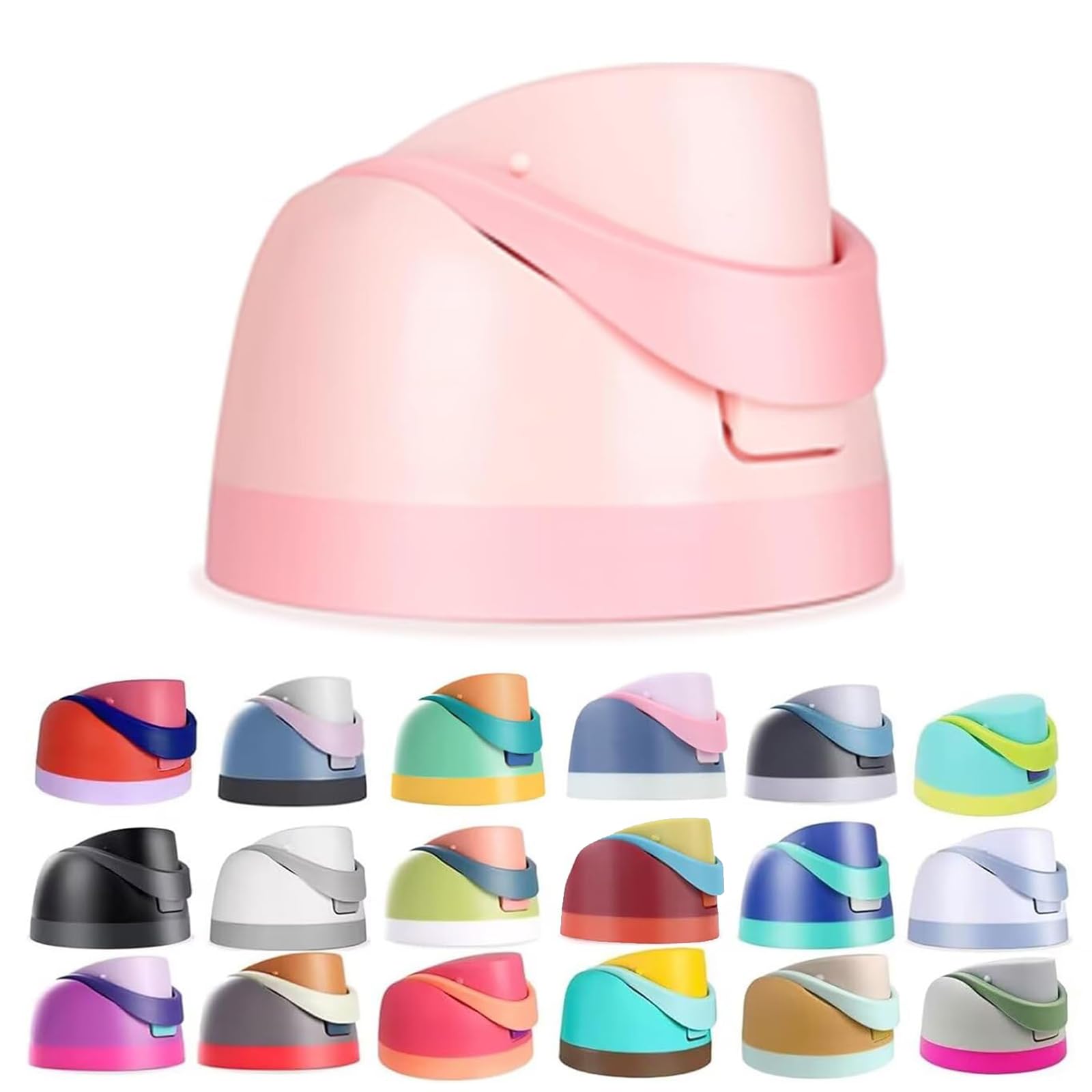 Replacement Lid for Owala Freesip, One Button Water Bottle Top Replacement Cap Compatible with Owala Cup 16oz 24oz 32oz 40oz, Leakproof Lids Accessory，BPA-Free，No Water Leakage