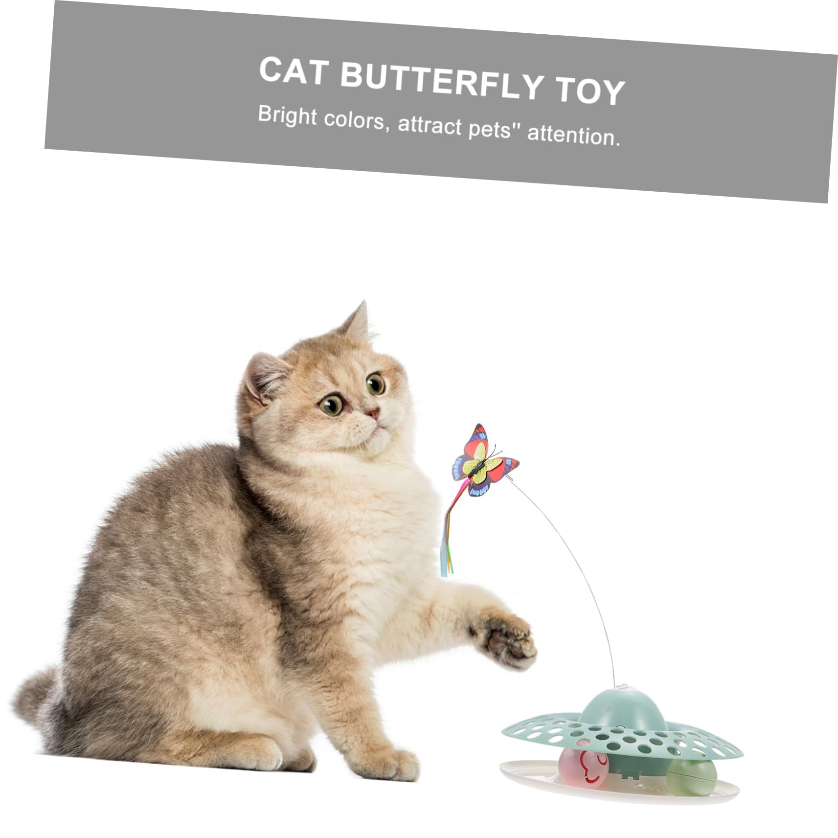 POPETPOP 1 Juego Juguete para Gatos Teaser De Gato Gatito Ejercicio Juguete Palo De Burlas De Gato Juguete para Mascotas Perro Abdominales Gato Divertido Palo De