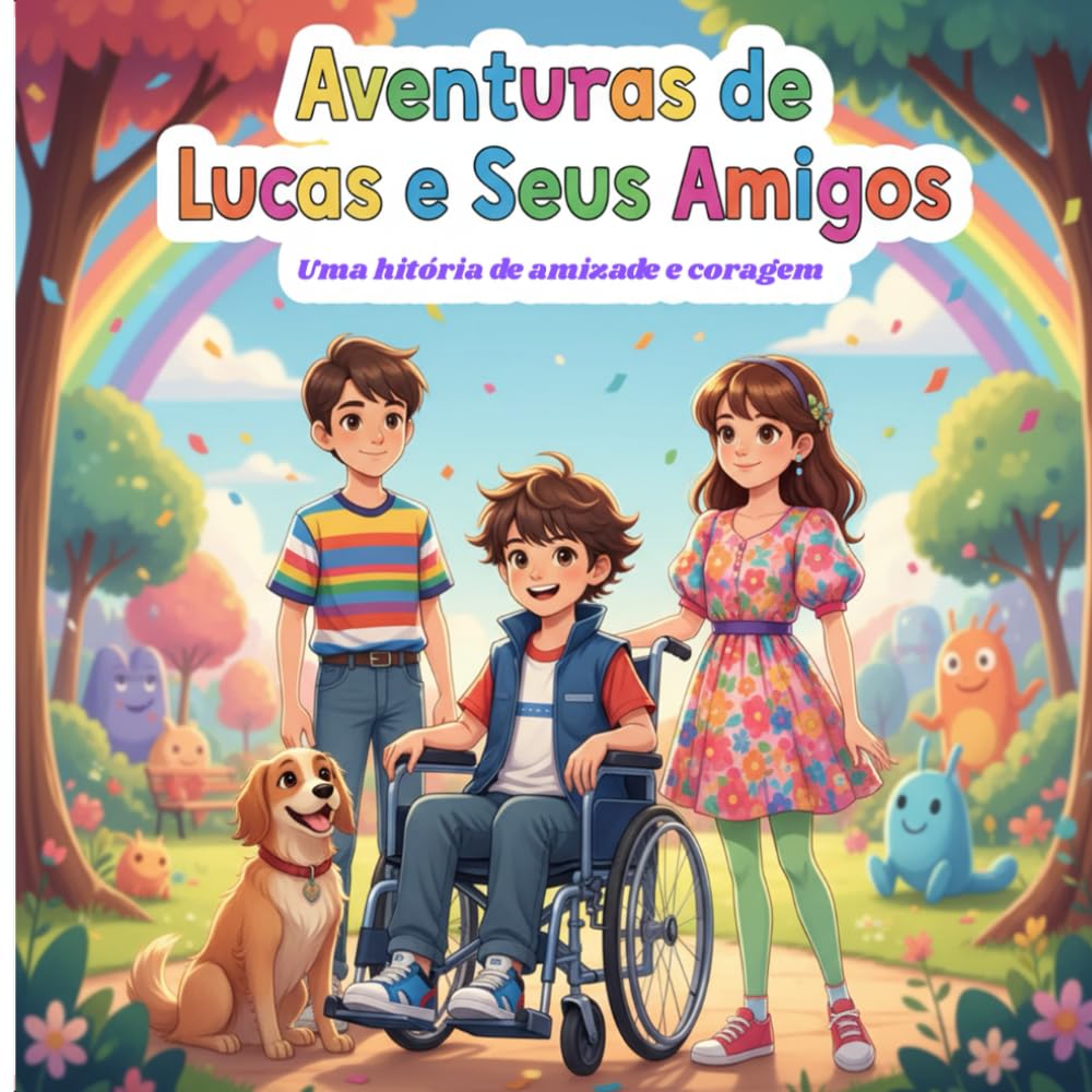 Aventuras de Lucas e seus amigos: Uma história de amizade e coragem