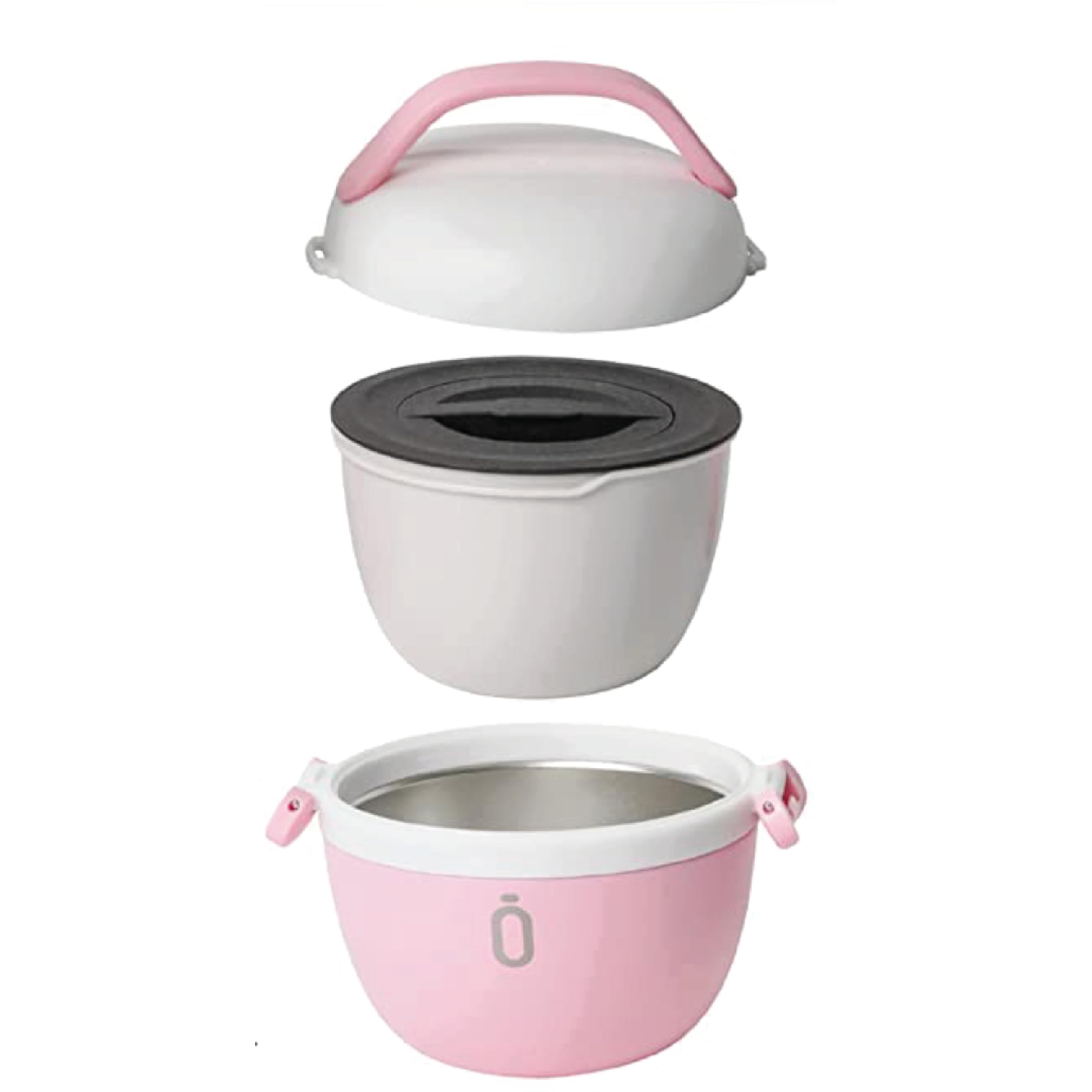 Shurity Porta Pranzo Termico Acciaio inox con rivestimento in ceramica Runbott 560ml. (Blu)