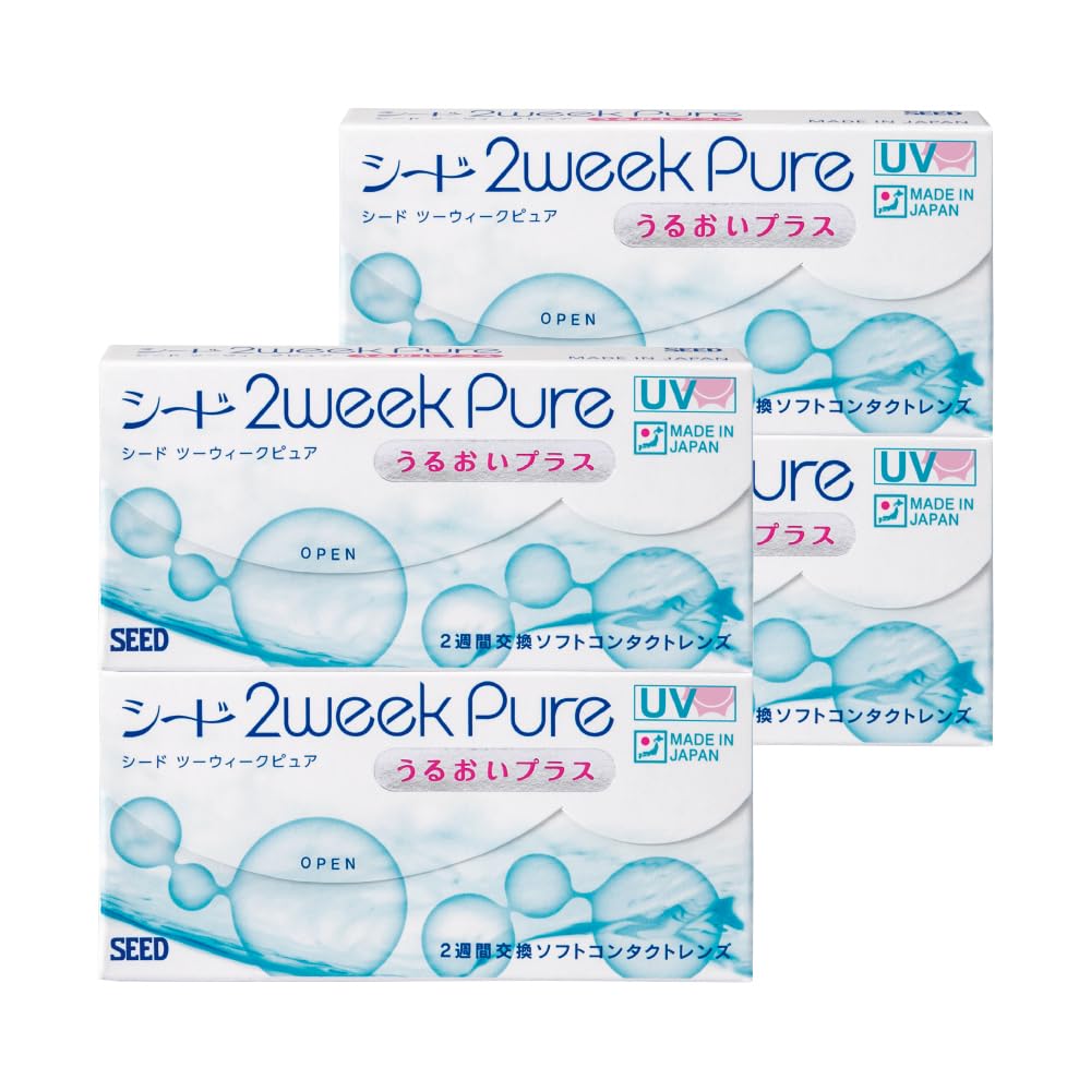Amazon | 【4箱入り】2ウィークピュア うるおいプラス 【BC】8.6【DIA