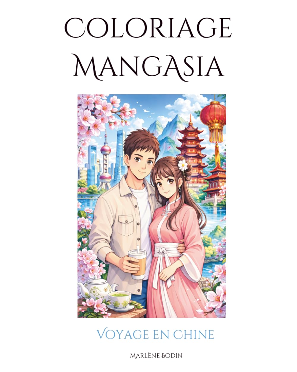 Coloriage MangAsia: Voyage en Chine