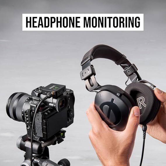 RØDE Wireless GO (Gen 3) - Third Generation Wireless Microphone Set with 32-bit, Dual Transmitter, Recording