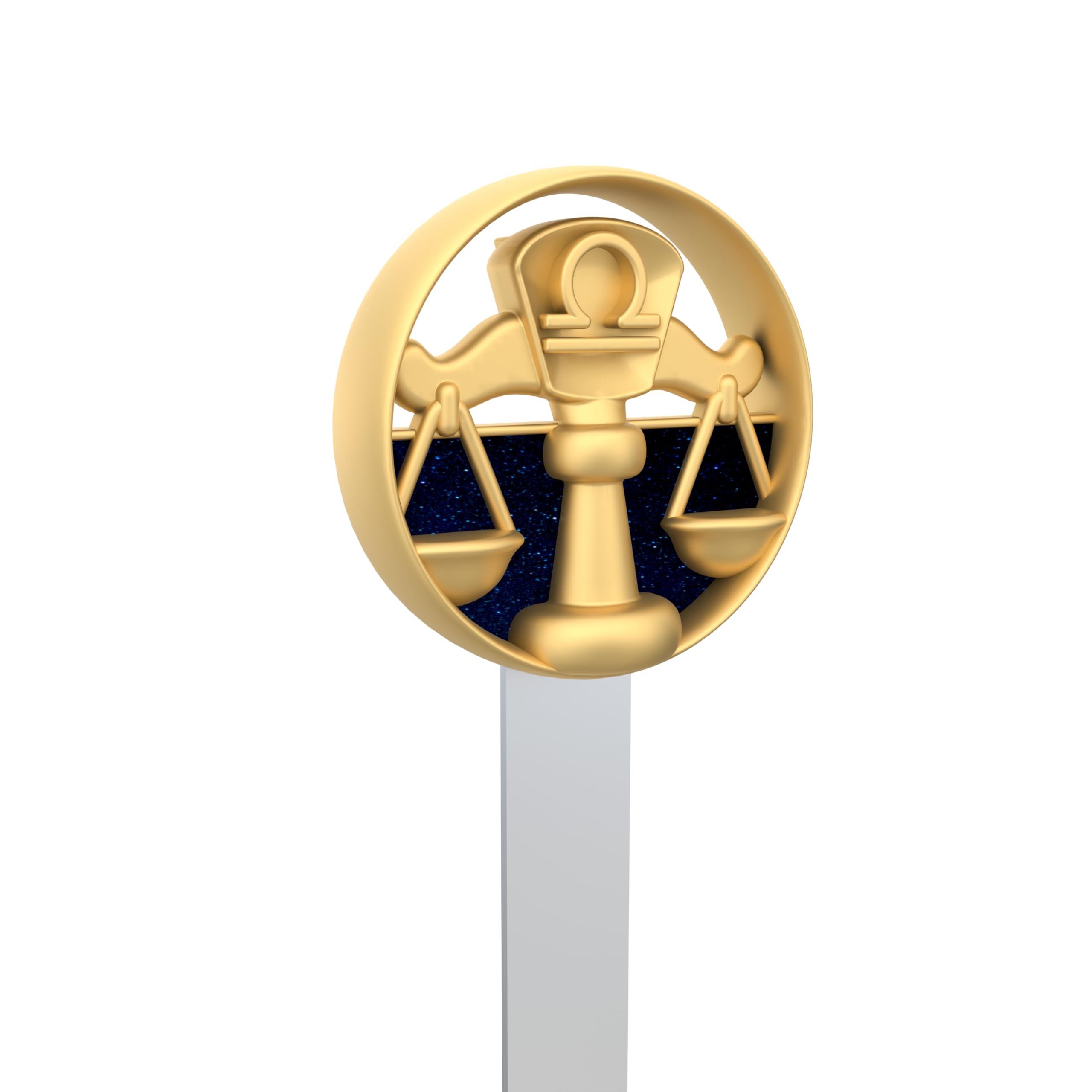 METALMORPHOSE – Libra Zodiac Sign Bookmark – Astrological Sign Libra – Gift for Men, Women and Children