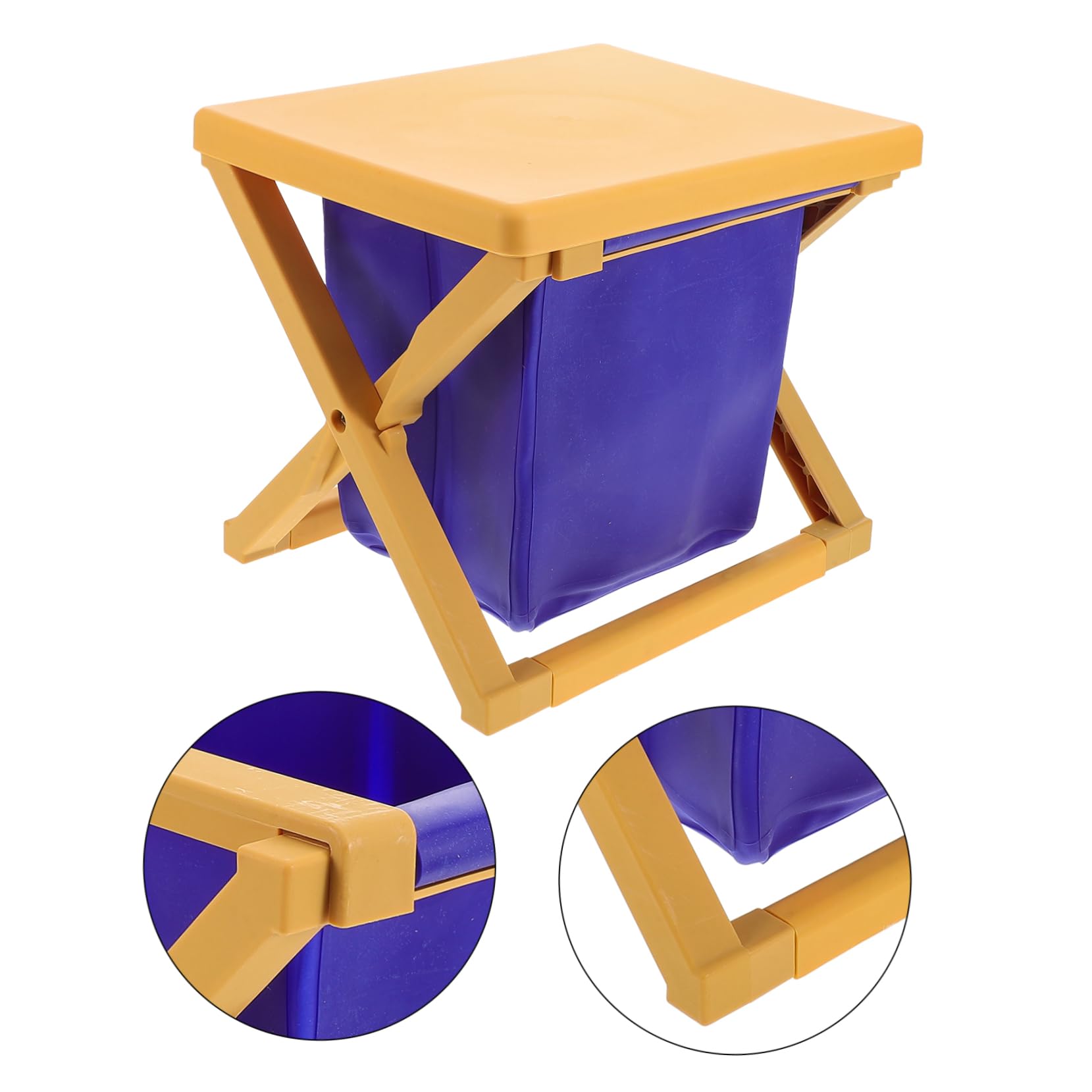 LIFKOME Inodoro Portátil Plegable para Adultos y Orinal de Viaje Ligero para Camping y Actividades Material y Resistente