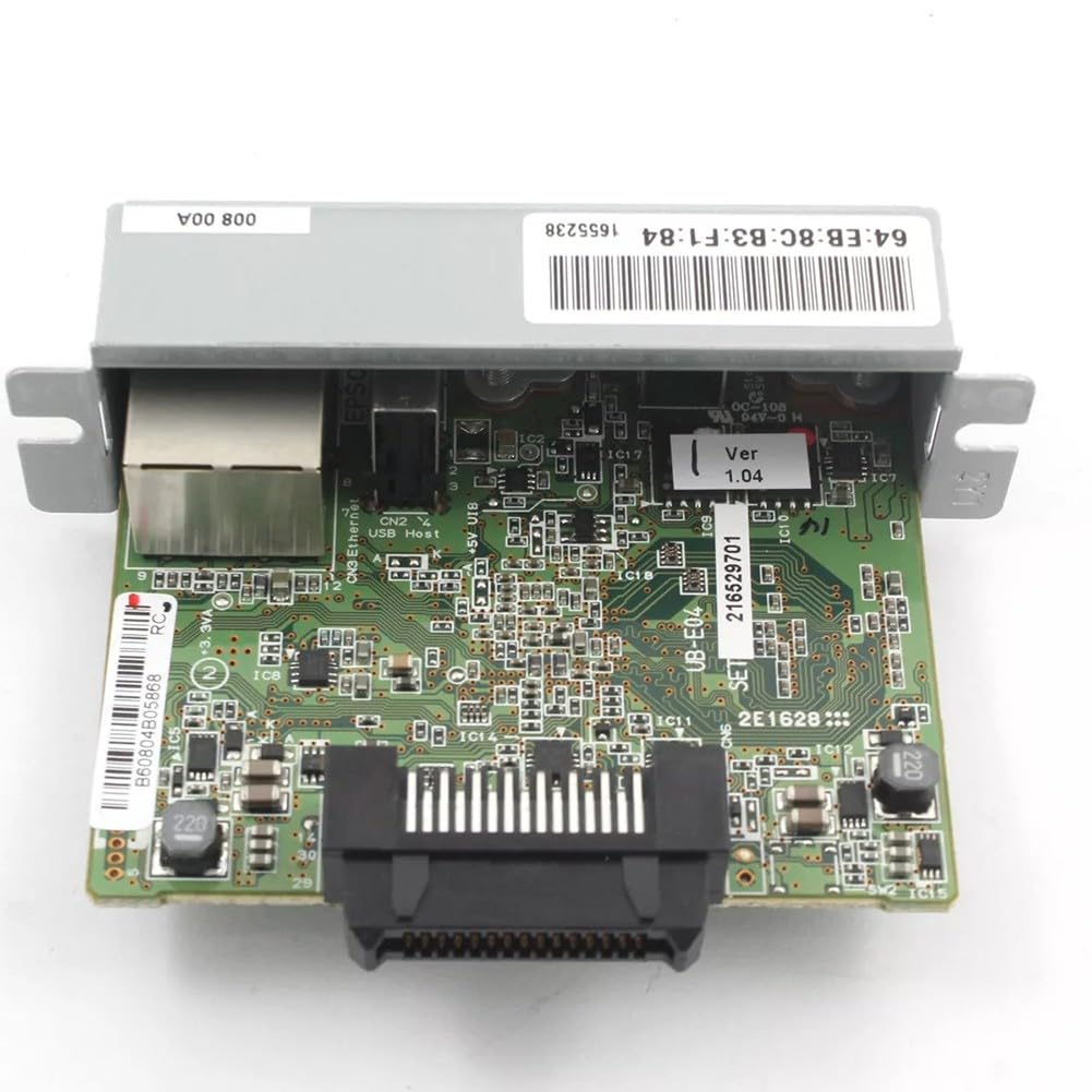 Module d'interface Ethernet pour imprimantes POS C32C881008 UB-E04 TM-T88VI 100 Mbps