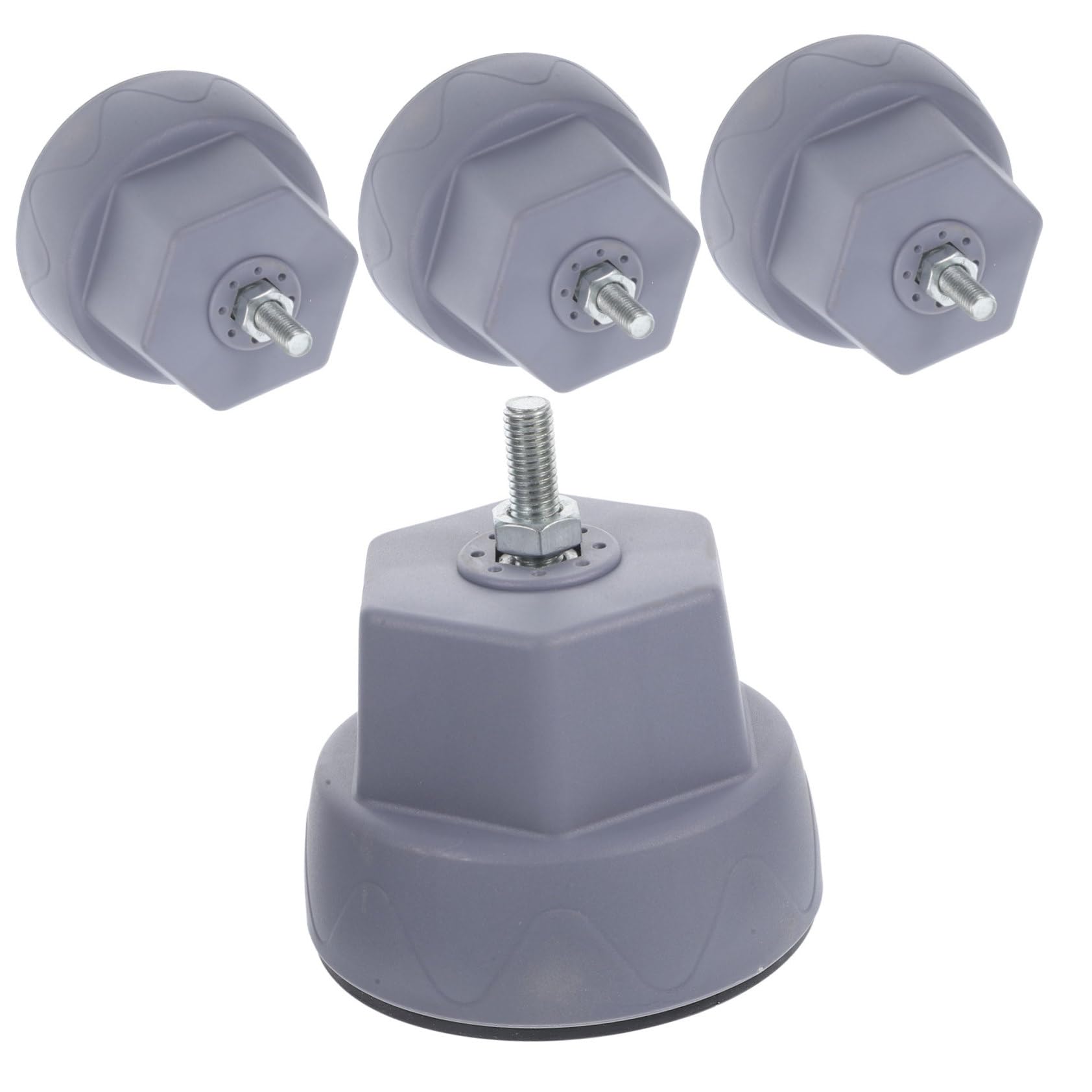 Homoyoyo 4stücke Waschmaschinenpads Anti-vibration Anti-rutsch-matte Für Waschmaschine Und Trockner Fußmatte Und Stoßdämpfend