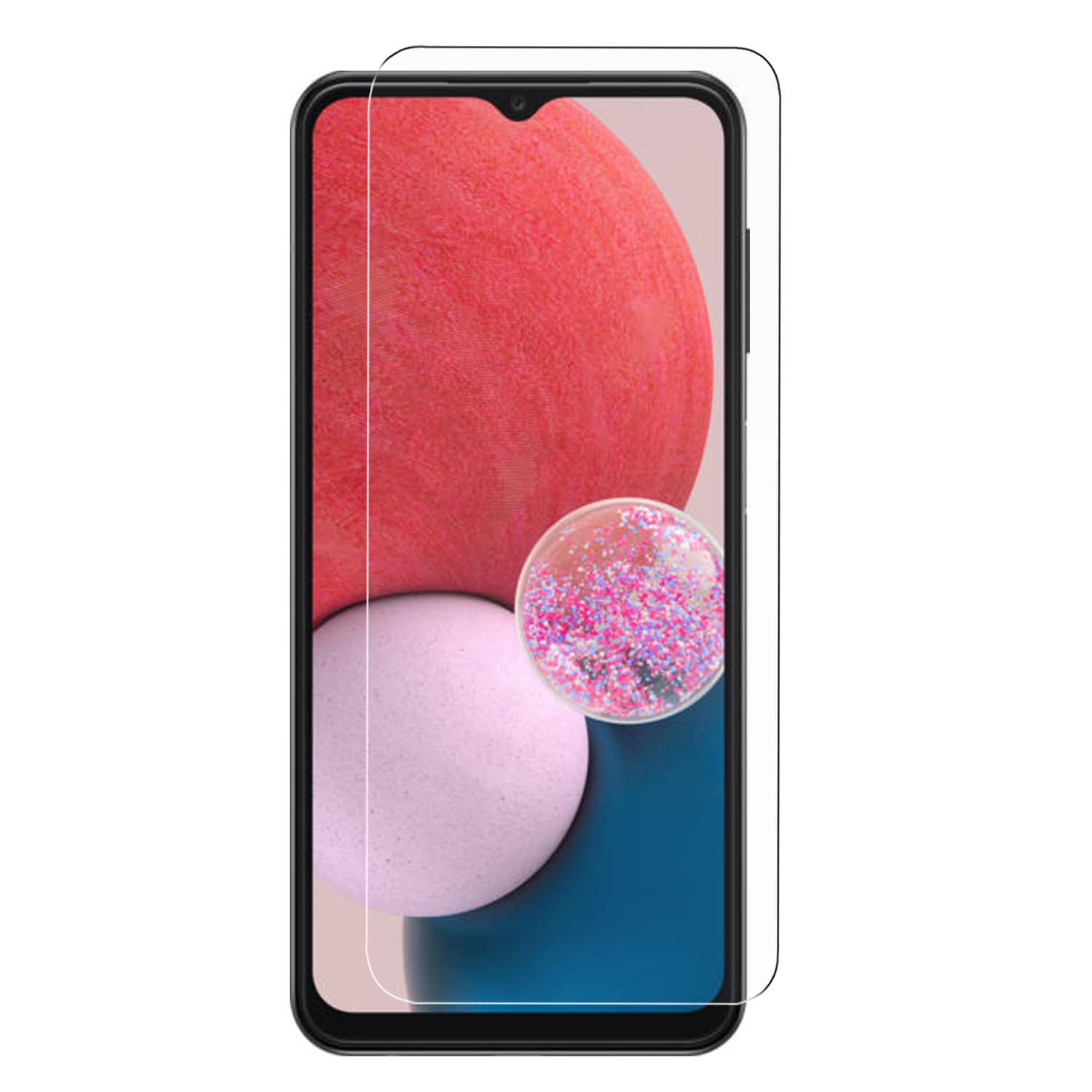 100X Protector Pantalla para Samsung Galaxy A13 | Cristal templado movil | Antiarañazos | Antihuellas | Dureza 9H | Ultra fino | Ultra Transparente | Ultra Resistente