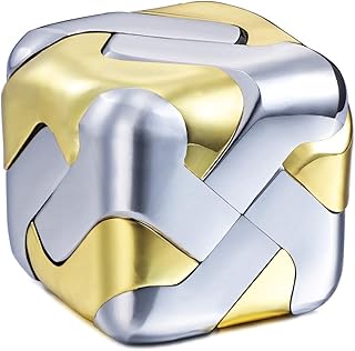 Metal Puzzle - 3D Cube Brain Teaser Puzzle