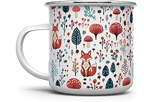 Woodland Fox Campfire Mug: A Cozy Companion for Your Morning Brew