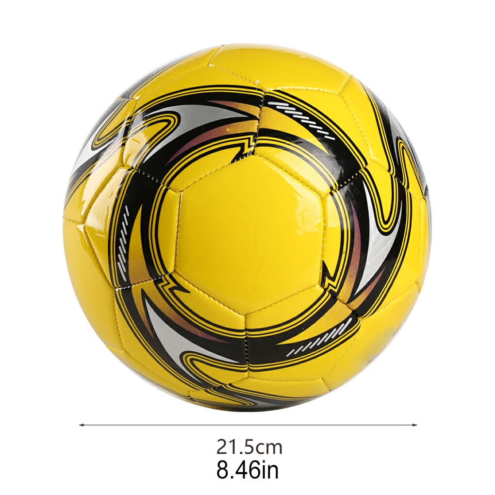 Pallone Da Calcio Dorato Misura 5 - Per Allenamento E Partite
