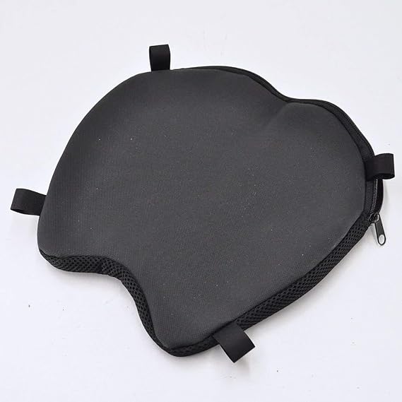 AIRHAWK 11 x 11 Cruiser R Small Motorcycle Seat Cushion - Lightweight Portable Inflatable Multi-Cell Air Pad with Breathable Spacer Mesh Cover